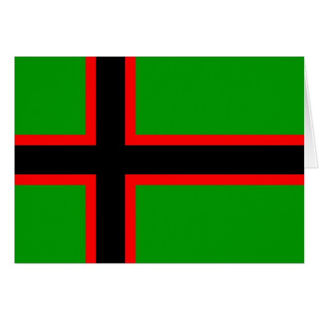 Drapeau national de Karelia (Devant horizontal)