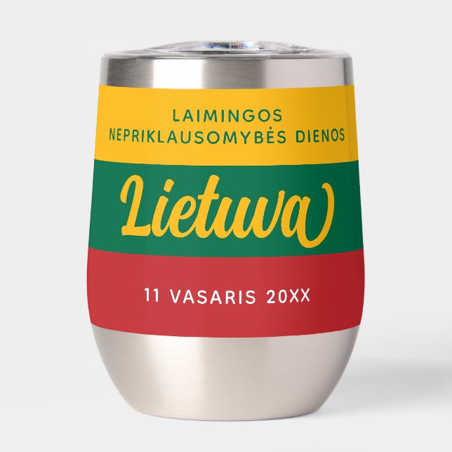 Drapeau national de la fête de l'indépendance de l (Avant)