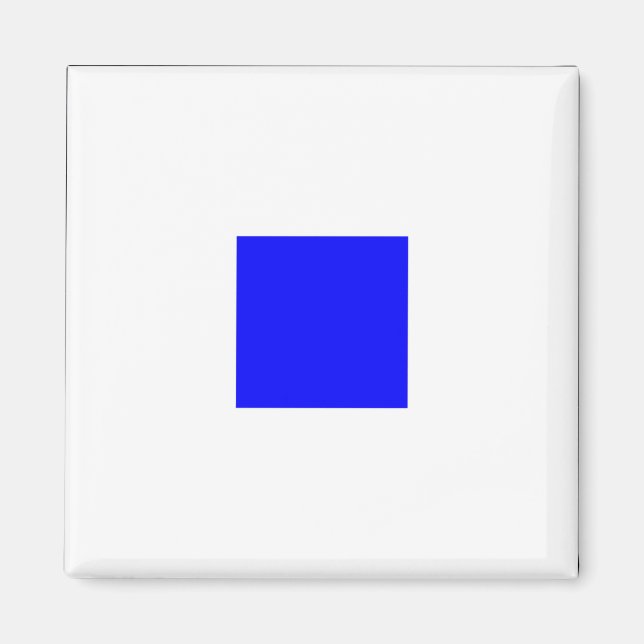 Drapeau Nautique "S" Aimant Sierra (Devant)