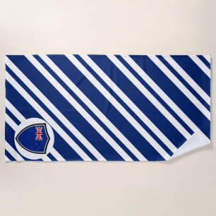 Drapeau néo-zélandais serviette de plage