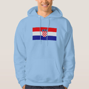 Drapeau Officiel de la Croatie Sweat à Capuche N