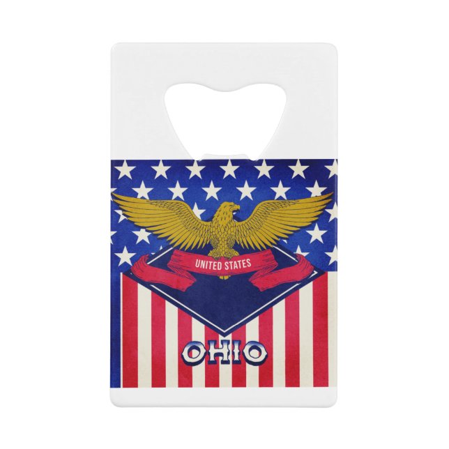 Drapeau Ohio USA (Devant)