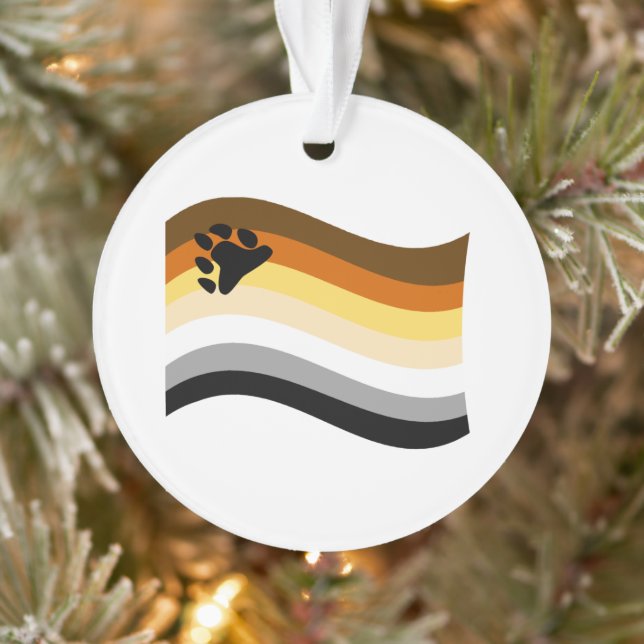 Drapeau ondoyant de la fierté de l'ours (Arbre)