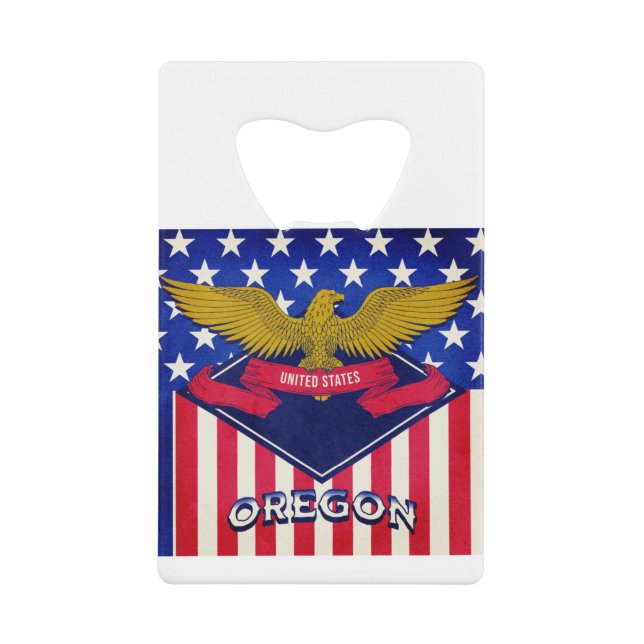 Drapeau Oregon USA (Devant)