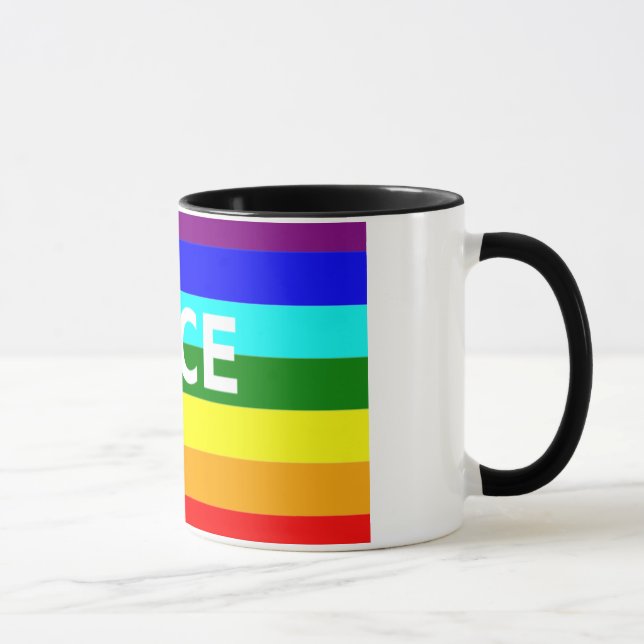 Drapeau Pace(Peace) Mug italien (Droite)