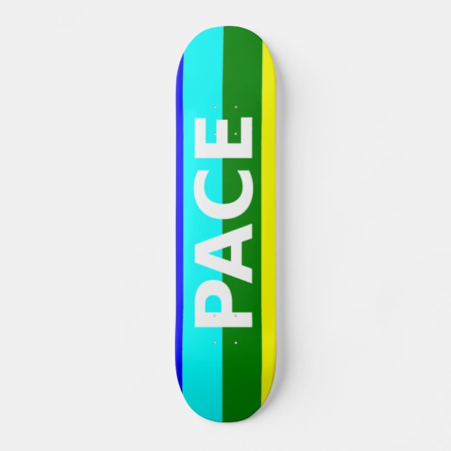 Drapeau Pace(Peace) Skateboard italien (Recto)