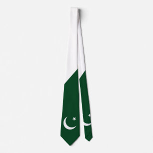 Drapeau pakistanais fête de l'indépendance Cravate