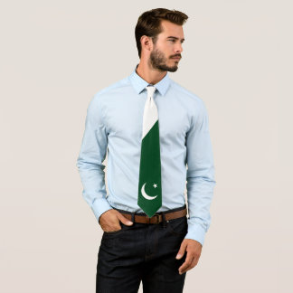 Drapeau pakistanais fête de l'indépendance Cravate