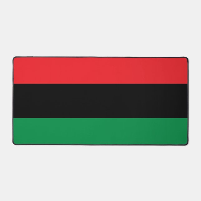 Drapeau panafricain, histoire noire afro-américain (Recto)