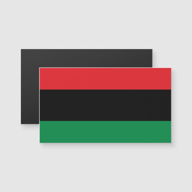 Drapeau panafricain UNIA (Devant / Derrière)