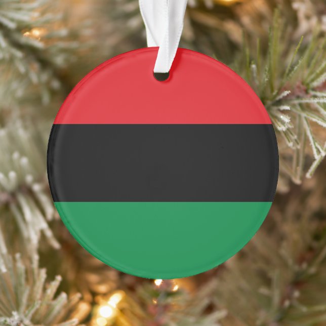 Drapeau panafricain UNIA Kwanzaa (Arbre)