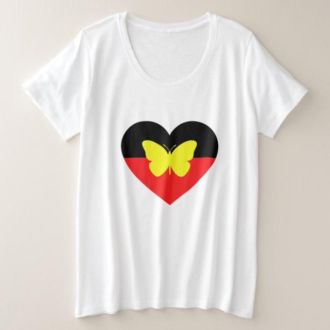 Drapeau papillon aborigène (Design devant)