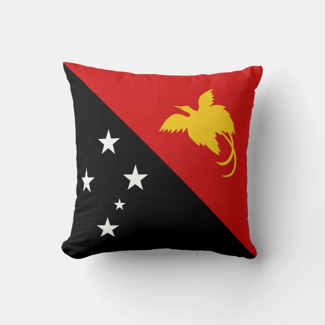 Drapeau Papouasie-Nouvelle-Guinée x Coussin du dra (Recto)