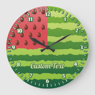 Drapeau Pastèque Grande Horloge