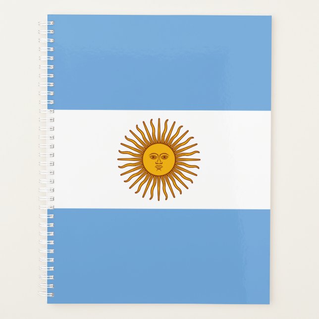 Drapeau patriotique argentin (Devant)