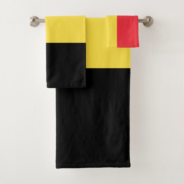 Drapeau patriotique belge (En situation)