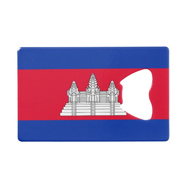 Drapeau patriotique cambodgien (Devant (Horizontal))