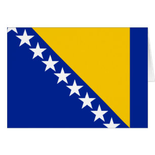 Drapeau patriotique de Bosnie-Herzégovine