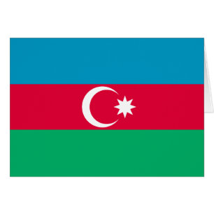 Drapeau patriotique de l'Azerbaïdjan