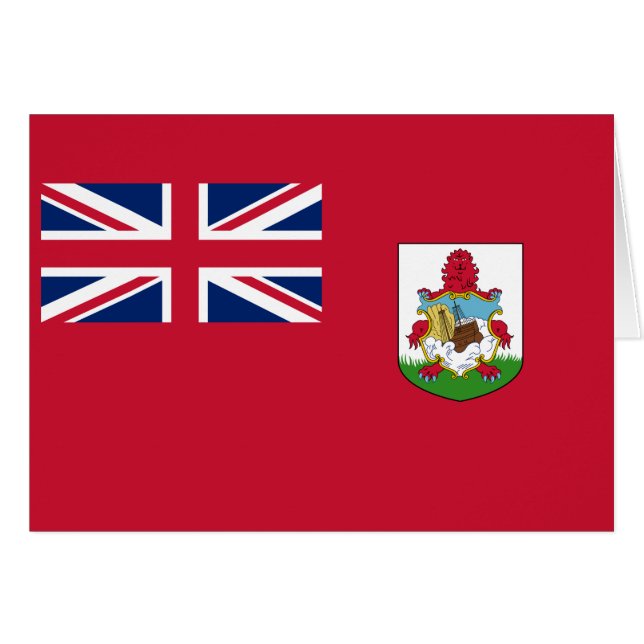 Drapeau patriotique des Bermudes (Devant horizontal)