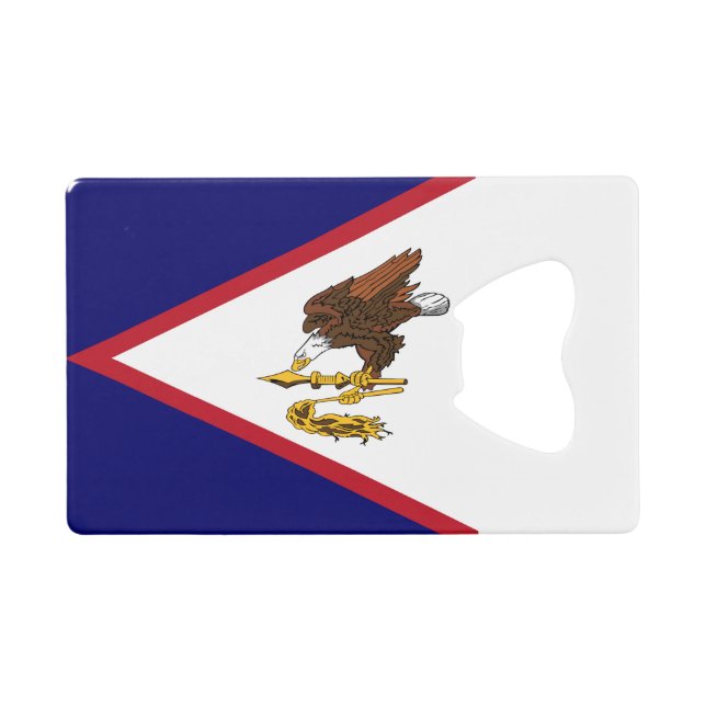 Drapeau patriotique des Samoa américaines (Devant (Horizontal))