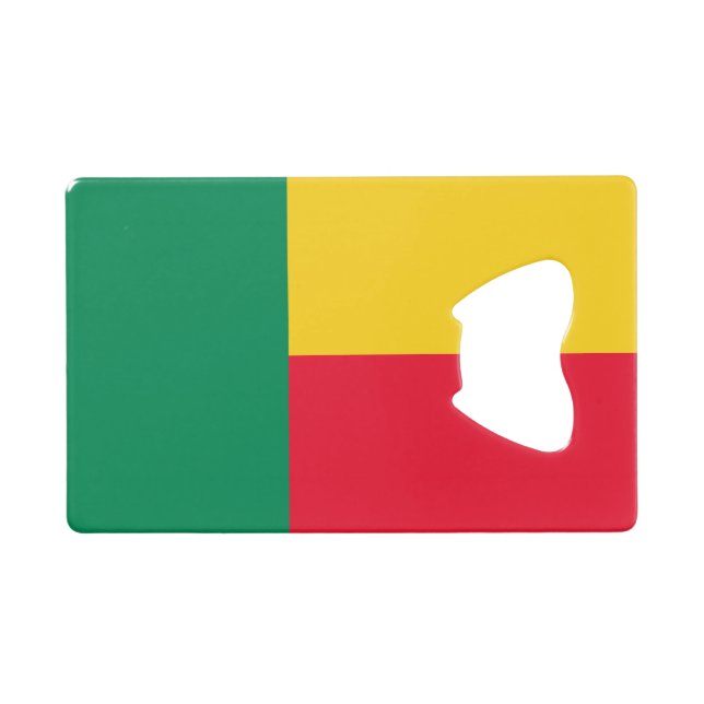 Drapeau patriotique du Bénin (Devant (Horizontal))