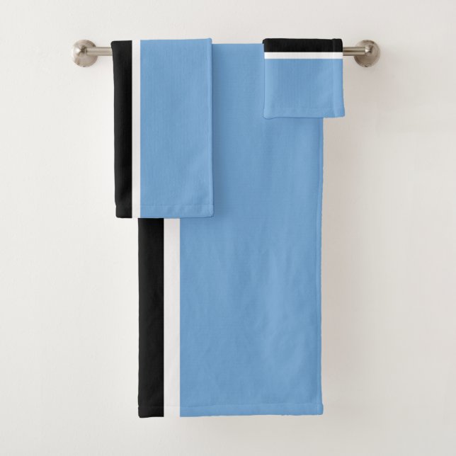 Drapeau patriotique du Botswana (En situation)