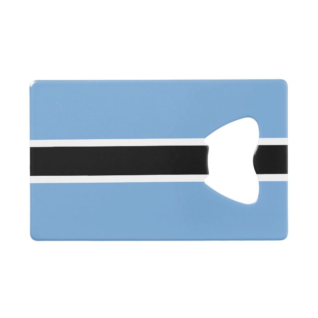 Drapeau patriotique du Botswana (Devant (Horizontal))