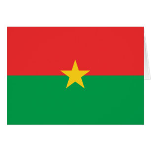 Drapeau patriotique du Burkina Faso