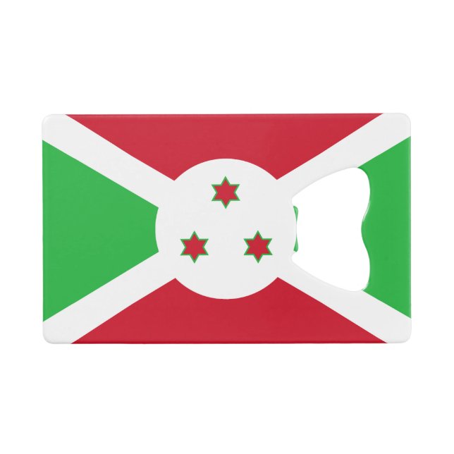 Drapeau patriotique du Burundi (Devant (Horizontal))