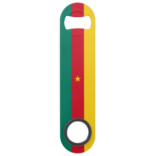 Drapeau patriotique du Cameroun en barre à clé