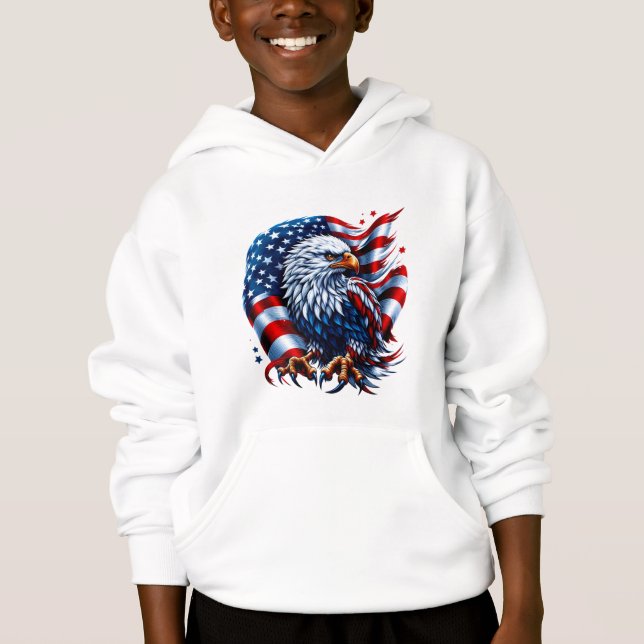 Drapeau patriotique pour enfants (Devant)