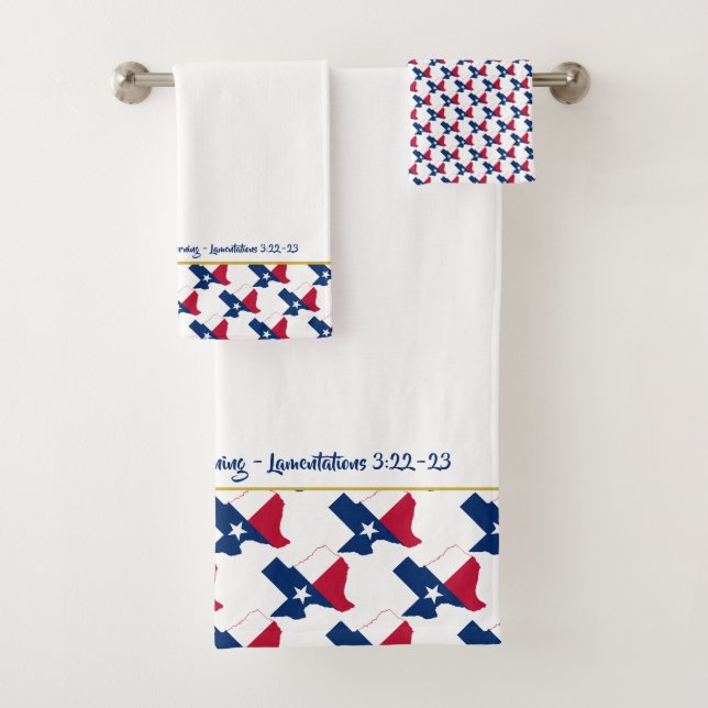 Drapeau personnalisé du TEXAS chrétien (En situation)