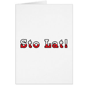 Drapeau polonais Sto Lat