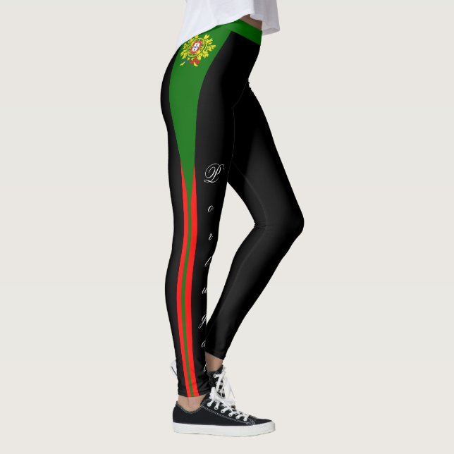 Drapeau portugais de la mode leggings (Droite)