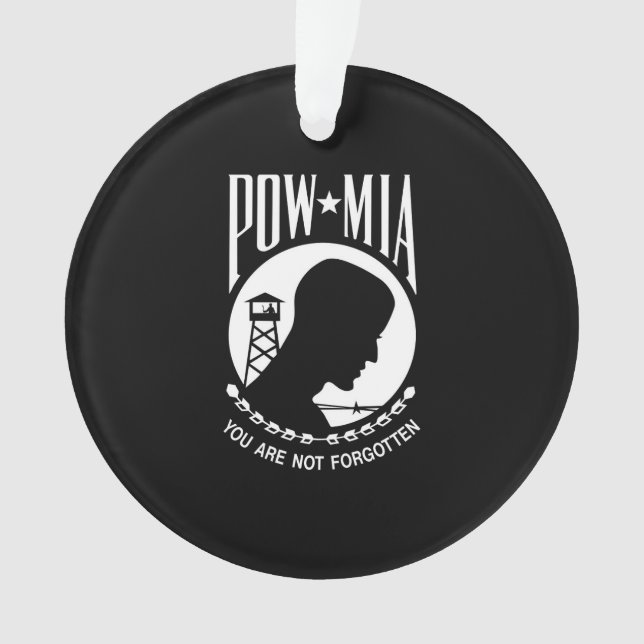 Drapeau POW MIA : Soldats disparus de la guerre du (devant)
