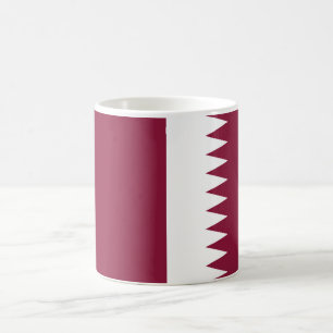 Drapeau Qatar en céramique café Mug