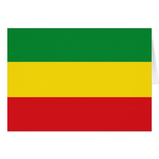 Drapeau rastafarien Rasta Ethiopie