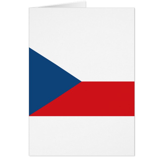 Drapeau République tchèque (Devant)