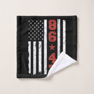 Drapeau rétro Vintage USA 86 47 Anti Trump