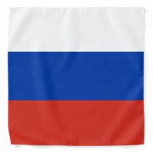 Drapeau russe Bandana