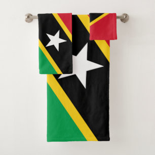 Drapeau Saint-Kitts-Et-Nevis Indépendance Caraïbes