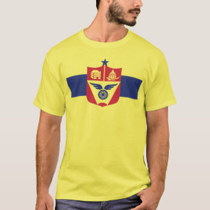 Drapeau Saint-Paul Design T-shirt jaune
