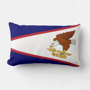 Drapeau Samoa américaines Coussin MoJo américain