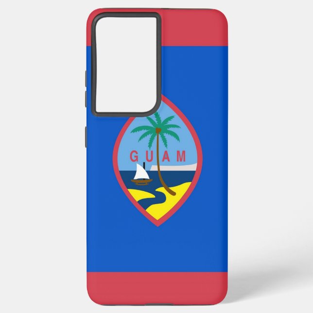 Drapeau Samsung Galaxy S21 Ultra Coque de Guam (Verso)