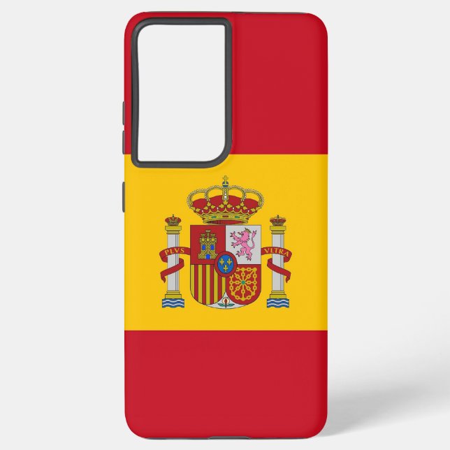 Drapeau Samsung Galaxy S21 Ultra Coque Espagne (Verso)