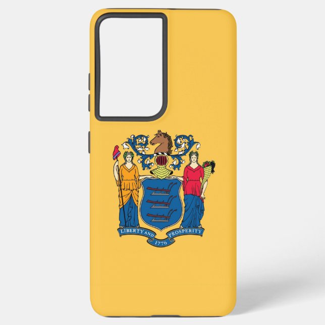 Drapeau Samsung Galaxy S21 Ultra Coque New Jersey (Verso)