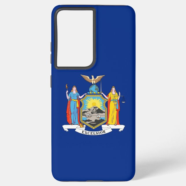 Drapeau Samsung Galaxy S21 Ultra Coque New York (Verso)