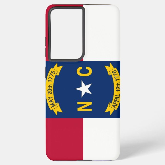Drapeau Samsung Galaxy S21 Ultra Coque North Carol (Verso)
