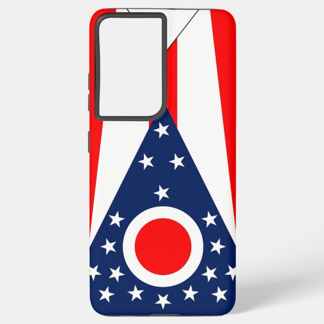 Drapeau Samsung Galaxy S21 Ultra Coque Ohio (Verso)